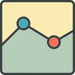 Chart Line SVG Icon